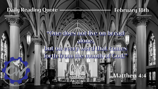 Daily Reading for Sunday, February 18th, 2024
