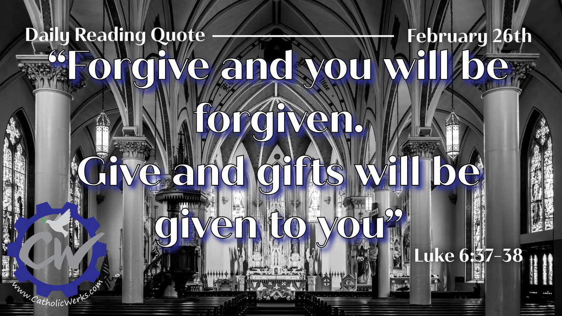 Daily Reading for Monday, February 26th, 2024